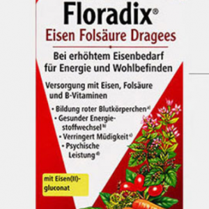 Floradix red iron tablet 84 iron supplement portable red iron tablets for pregnant women and lactating adults