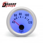 52mm 12V general automobile water temperature gauge blue light illuminated pointer water temperature gauge