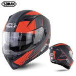 Soman helmet dual lens personalized riding motorcycle full helmet