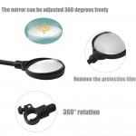 Multifunction adjustable handle rearview mirror