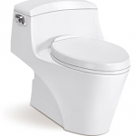 S-trap: 300/400mm  Siphonic one piece toilet