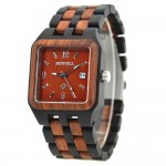 Square wooden Watch