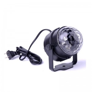 Remote control LED small magic ball stage light household colorful disco laser light