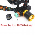 Aluminum alloy diving headlamp