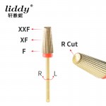 Multifunctional five in one grinding head straight tooth two-way nail removal