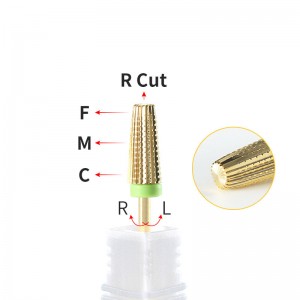 Multifunctional five in one grinding head straight tooth two-way nail removal