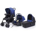 Hapair high landscape stroller three in one baby stroller newborn multifunctional sleeping basket stroller