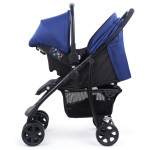 Hapair high landscape stroller three in one baby stroller newborn multifunctional sleeping basket stroller