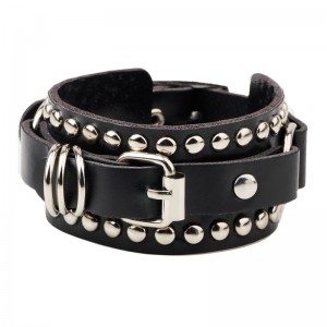 Punk Bracelet belt rivet shape