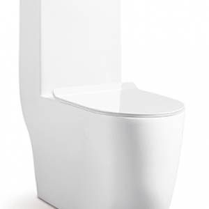 S-trap: 300/400mm  Opposite Seour Siphonic one piece toilet