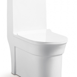 S-trap: 300/400mm 4D Siphonic one piece toilet