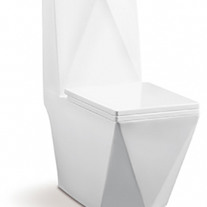 S-trap: 300/400mm Siphonic one piece toilet