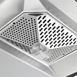 Kitchen top range hood