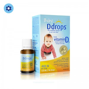 Ddrops Vitamin D3 drops for infants