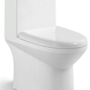 S-trap: 300/400mm Siphonic one piece toilet