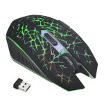 Silent glowing mouse