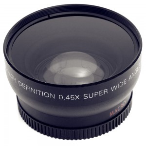 52mm 0.45x wide-angle+macro two in one additional lens