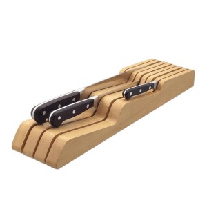 Horizontal wood tool holder tool storage frame beech tool holder