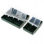 Large capacity functional fishing gear small accessory storage box contains 6 independent small boxes