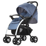 High landscape baby stroller can sit and lie two-way shock-absorbing children's folding trolley