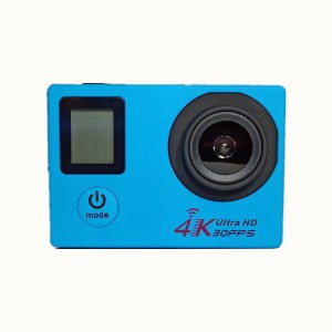Waterproof 4K dual screen WiFi outdoor sports camera with remote control