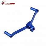 Gear lever all aluminum alloy double head shift lever