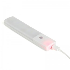 Rechargeable human body induction lamp, wardrobe, cabinet and table lamp