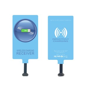 Wireless charging receiver card