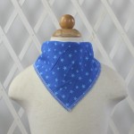 Baby triangle towel Cotton double-layer snap fastener