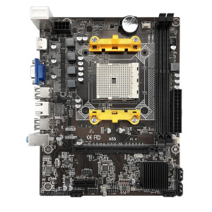 A55 computer motherboard 905 pin FM1 supports DDR3 memory amd quad core APU A6 3670 x4631