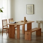 Solid wood Dining table