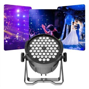 colorful stage lights dmx lighting 54pcs 3 in 1 54x3w
