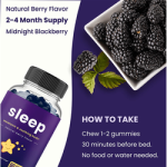 fruit-flavored melatonin gummies for sleeping