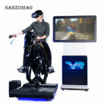 factory VR Games Best Price Self-Service VR Horse Riding Simulator with Interactive Video Games