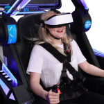 Amus park product 360 Degree Remote Control Rolling Car Entertainment Electronical Amusement Park Rides vr flight simula