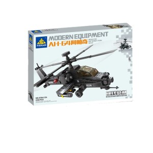 Lego building block military series armed helicopter