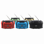 Flashlight outdoor strap high volume Bluetooth speaker