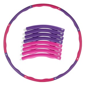 Hula Hoop: detachable plastic hula hoop