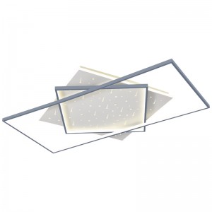 Led ceiling lamp modern simple stars