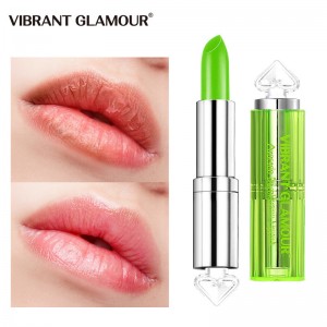 Avocado color changing lipstick