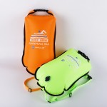 Double air bag storage swimming float waterproof bag