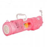 Ten hole Gatling bubble gun children's electric hand-held light bubble blowing machine