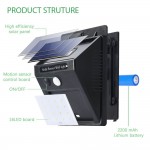 Solar lamp infrared induction LED lamp