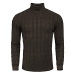 Long sleeved knitwear foreign trade men's high neck bottomed shirt