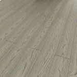 Tangmu pure solid wood floor log oak pattern