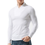 Long sleeve high neck T-shirt