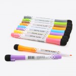 Magnetic Sketchpad brush erasable magnetic adsorption sponge head brush 8-color suit