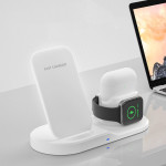 Multifunctional three in one wireless charger