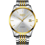 KASSAW Men's watch calendar waterproof steel strip full-automatic mechanical watch