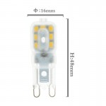 3W Transparent lampshade 14 lamp 220V adjustable